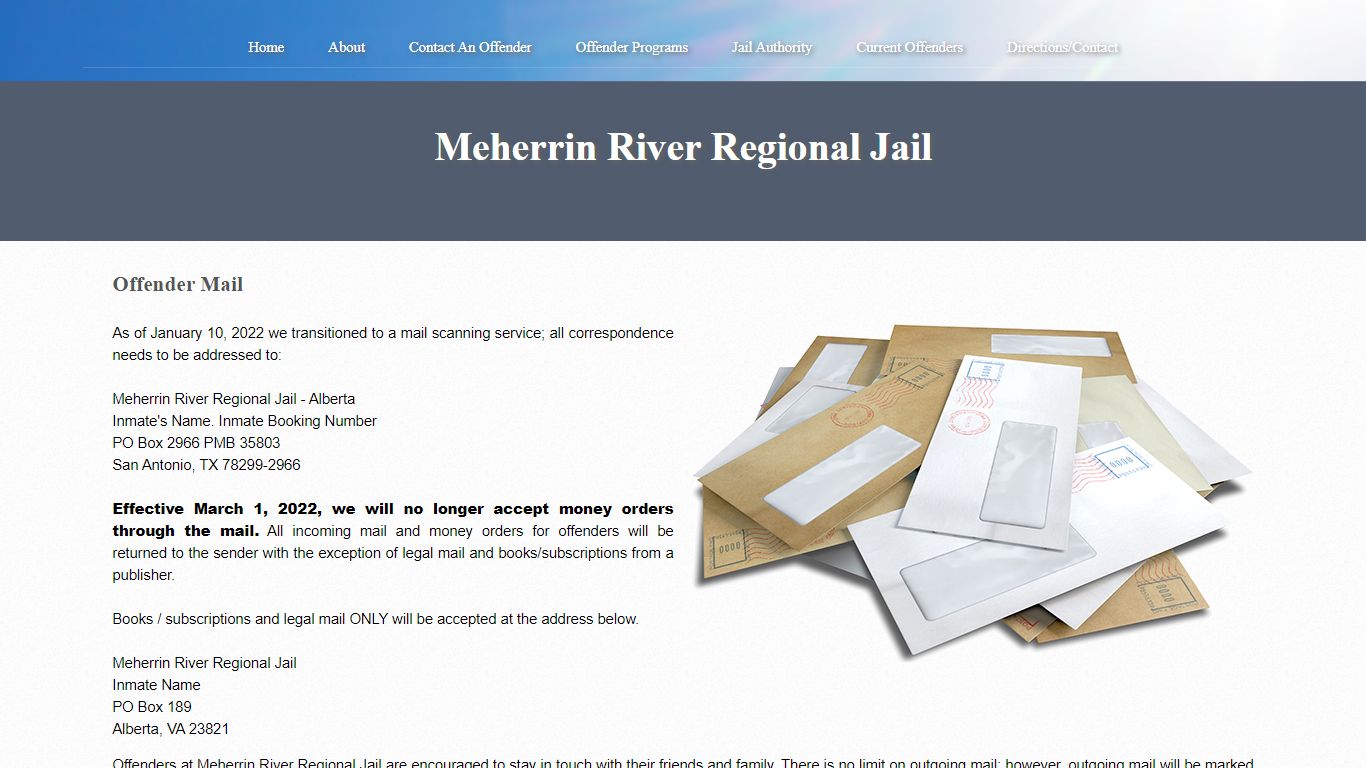 Meherrin River Regional Jail